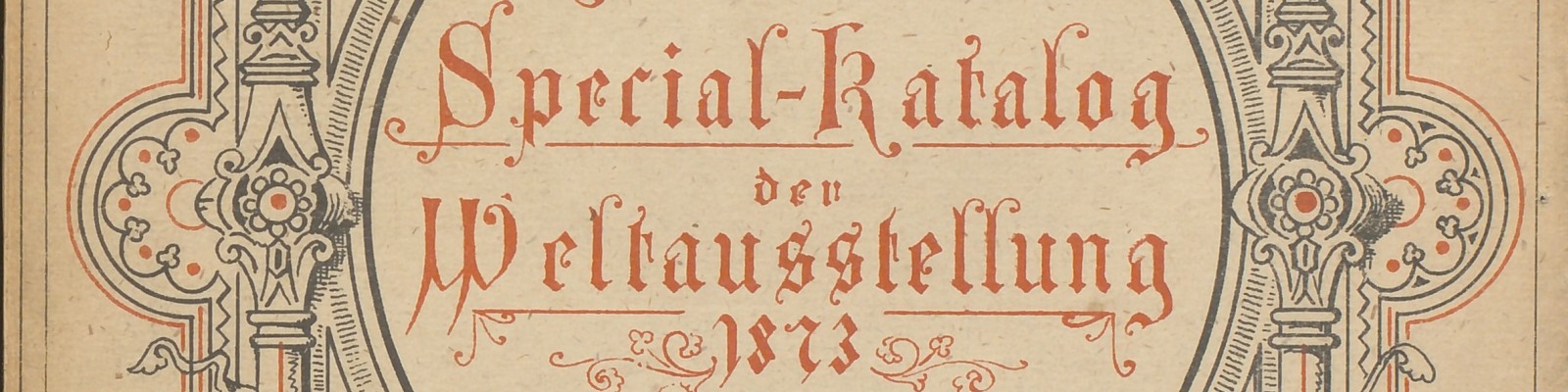 Norwegischer Spezial-Katalog der Weltausstellung 1873 in Wien